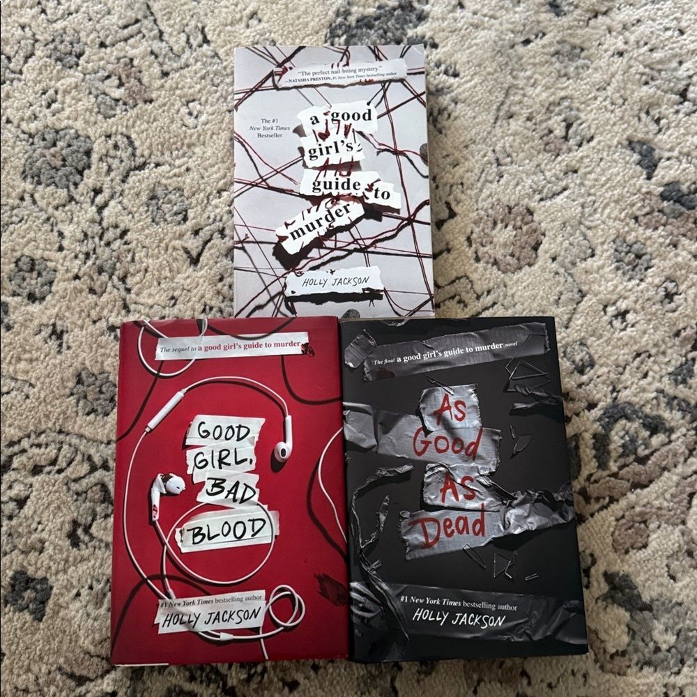 A Good Girl’s Guide to Murder Holly Jackson Mystery Thriller Series Book Bundle
